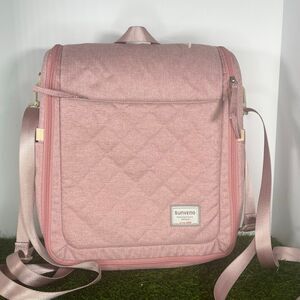 Sunveno Large Diaper Bag Baby Foldable Changing Station Bag Travel Backpack